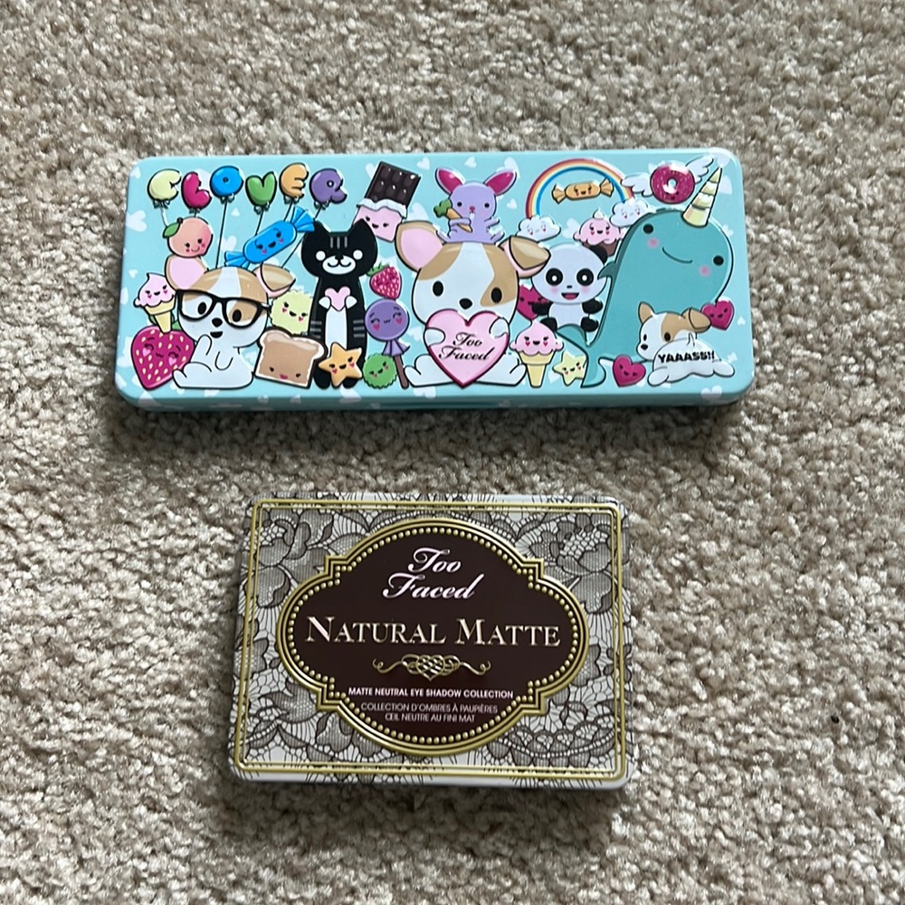Too faced eyeshadow palette bundle